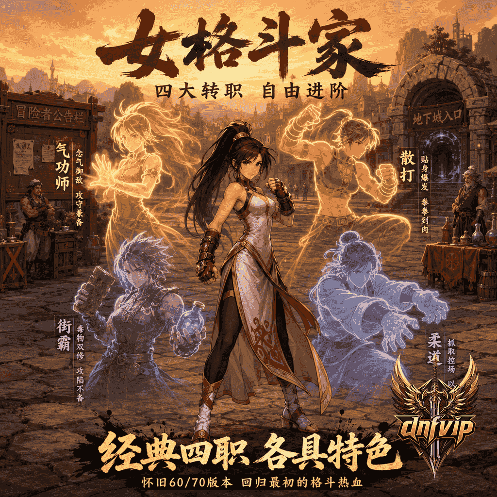 dnf怀旧服格斗家转职推荐