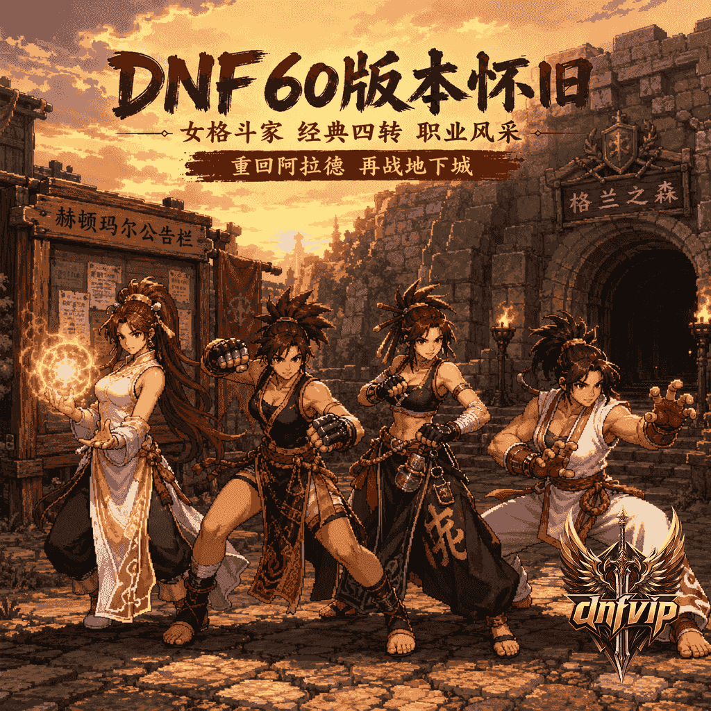 dnf60版本格斗家刷图职业推荐
