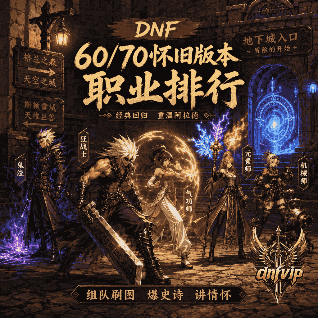 dnf70版本职业排行